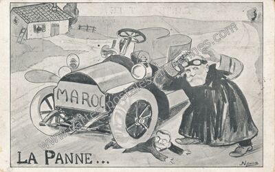 Carte postale ancienne La Panne — La Panne — Fantaisie