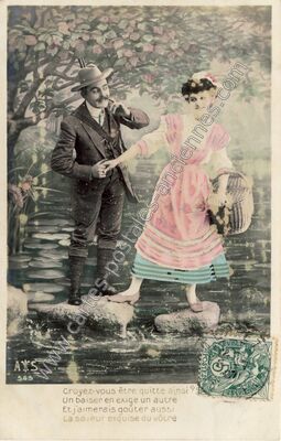 Carte postale ancienne Serie 545 — Serie 545 — Fantaisie