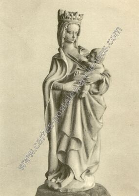 Carte postale ancienne Statue — Statue — Fantaisie