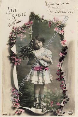 Carte postale ancienne Vive Ste Catherine — Vive Ste Catherine — Fantaisie