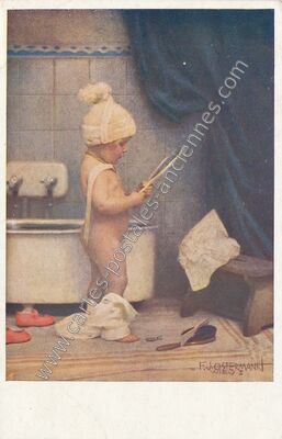 Carte postale ancienne Bebe — Bebe — Fantaisie