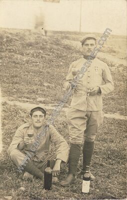 Carte postale ancienne Soldats — Soldats — Militaire