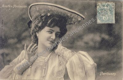 Carte postale ancienne Darthenay