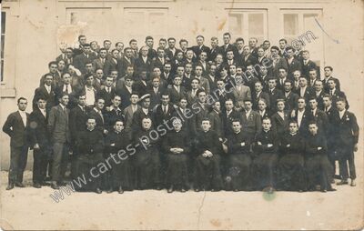 Carte postale ancienne Ecole X