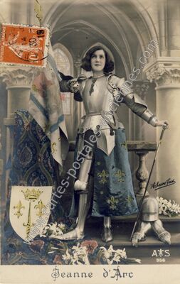 Carte postale ancienne Jeanne d'Arc — Jeanne d'Arc — Personnage