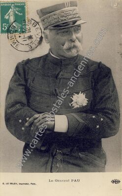 Carte postale ancienne General Pau