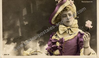 Carte postale ancienne Hadine