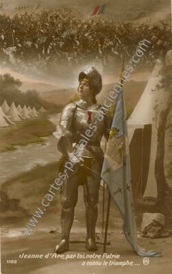 Carte postale ancienne Jeanne d'Arc — Jeanne d'Arc — Personnage