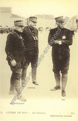 Carte postale ancienne Nos Generaux — Nos Generaux — Personnage