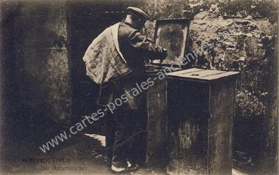 Carte postale ancienne Berliner Typen — Berliner — Allemagne