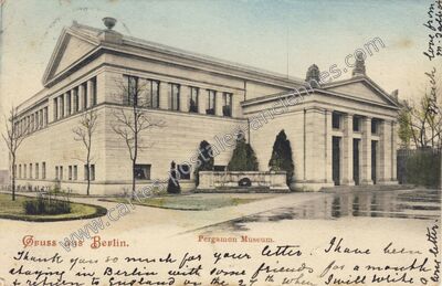 Carte postale ancienne Pergamon Museum — Berlin — Allemagne