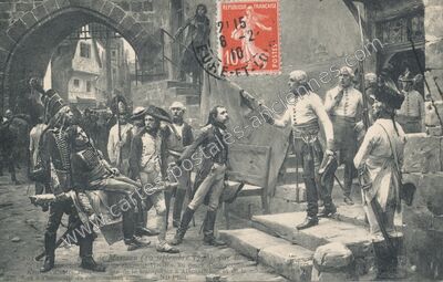 Carte postale ancienne Mort de Marceau — Mort de Marceau — Allemagne