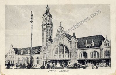 Carte postale ancienne Bahnhof — x — Allemagne