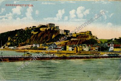 Carte postale ancienne Ehrenbreitstein — x — Allemagne