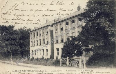 Carte postale ancienne Marist Brothers' College — Canterbury — Angleterre
