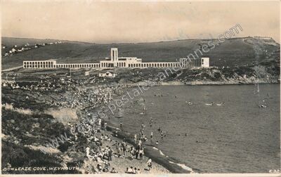 Carte postale ancienne Bowleaze Cove — Weymouth — Angleterre