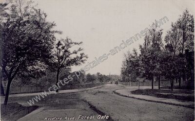 Carte postale ancienne Woodford Road — x — Angleterre
