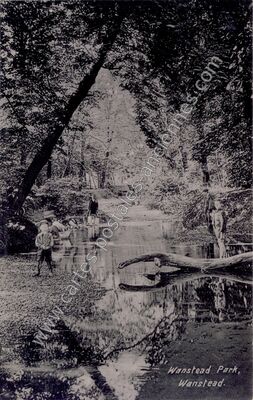 Carte postale ancienne Wanstead Park — x — Angleterre