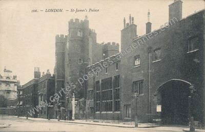 Carte postale ancienne St-James's Palace — London — Angleterre