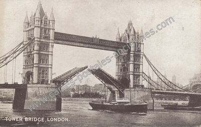 Carte postale ancienne Tower Bridge — London — Angleterre