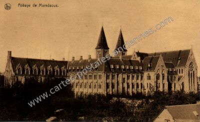 Carte postale ancienne Abbaye — Maredsous — Belgique
