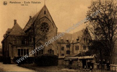 Carte postale ancienne Ecole Abbatiale — Maredsous — Belgique