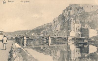 Carte postale ancienne Vue générale — Dinant — Belgique