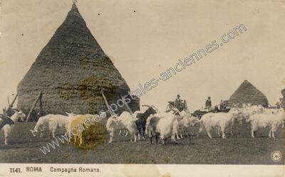 Carte postale ancienne Campagna Romana — Roma — Italie