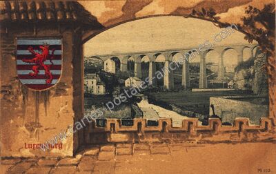 Carte postale ancienne Luxemburg — Luxembourg — Luxembourg