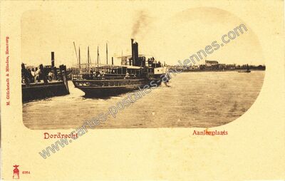 Carte postale ancienne Dordrecht — Dordrecht — Pays-Bas