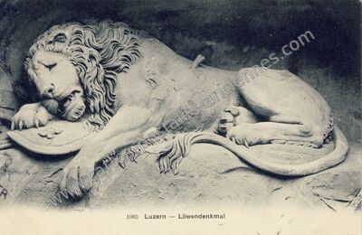 Carte postale ancienne Luzerne