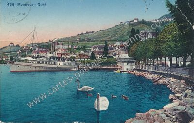 Carte postale ancienne Montreux