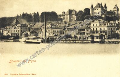 Carte postale ancienne Nyon