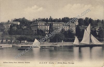Carte postale ancienne Ouchy