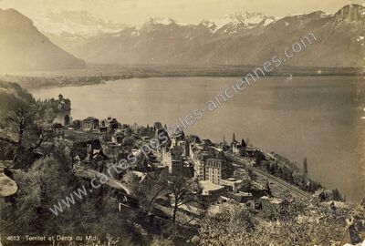 Carte postale ancienne Territet
