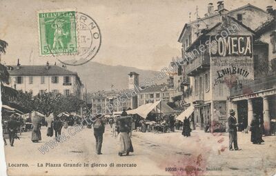 Carte postale ancienne Locarno