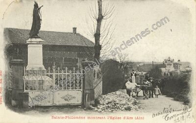 Carte postale ancienne Ars — Ars-sur-Formans (Ain)