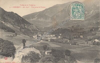 Carte postale ancienne Chezery — Chézery-Forens (Ain)