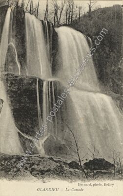 Carte postale ancienne Glandieu — Culoz (Ain)