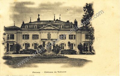 Carte postale ancienne Ferney — Ferney-Voltaire (Ain)