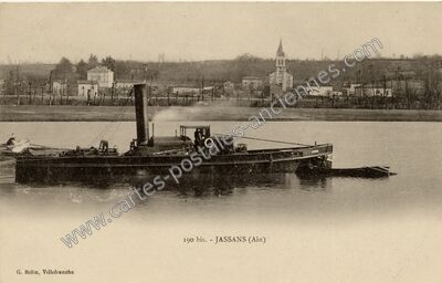 Carte postale ancienne Jassans — Jassans-Riottier (Ain)