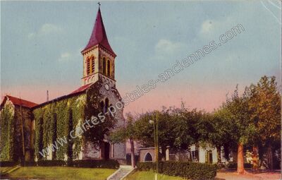 Carte postale ancienne Miribel — Miribel (Ain)