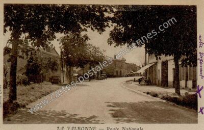 Carte postale ancienne la valbonne — Béligneux (Ain)