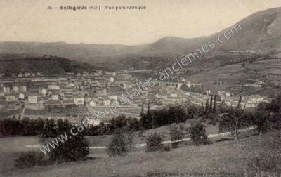 Carte postale ancienne bellegarde — Bellegarde-sur-Valserine (Ain)