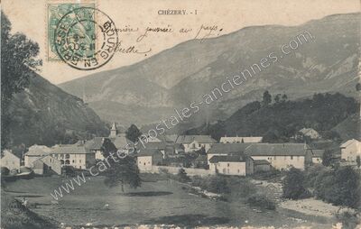 Carte postale ancienne Chezery — Chézery-Forens (Ain)