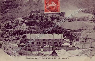 Carte postale ancienne Saint-Vincent-sur-Jabron