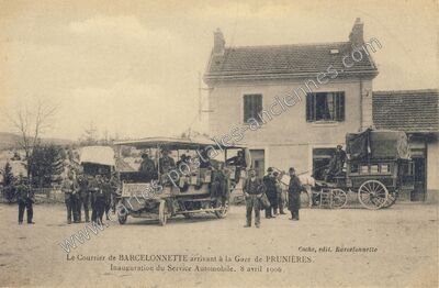 Carte postale ancienne Prunières