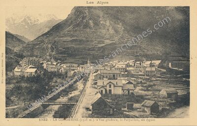 Carte postale ancienne La Condamine — La Condamine-Châtelard (Alpes-de-Haute-Provence)
