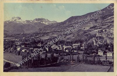 Carte postale ancienne Jausiers — Jausiers (Alpes-de-Haute-Provence)