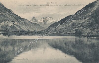 Carte postale ancienne Le Lauzet — Le Lauzet-Ubaye (Alpes-de-Haute-Provence)